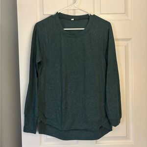 Amazon Turquoise Long Sleeve Shirt